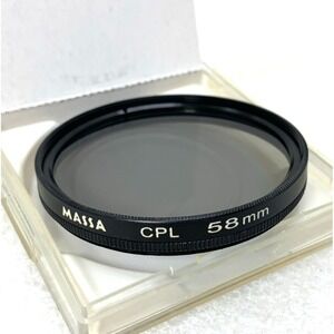 Massa CPL 58mm Circular Polarizer Lens Filter w/‎ Case